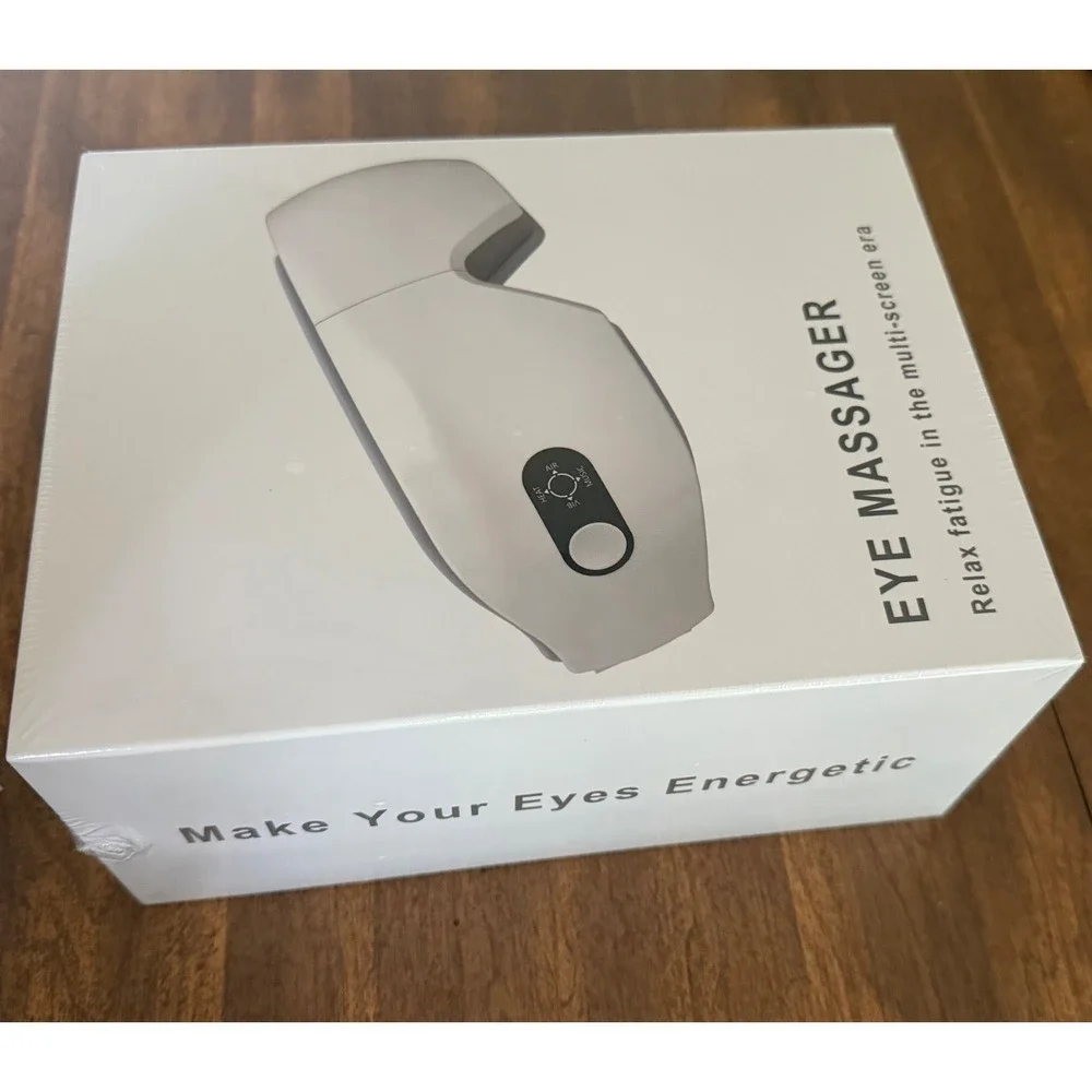 NEW SEALED NOWWISH Eye Massager EM-006 Heat Vibration Bluetooth Music Foldable